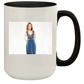 Emilia Clarke 15oz Colored Inner & Handle Mug