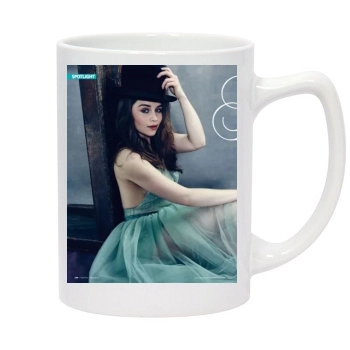 Emilia Clarke 14oz White Statesman Mug