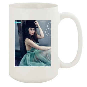 Emilia Clarke 15oz White Mug