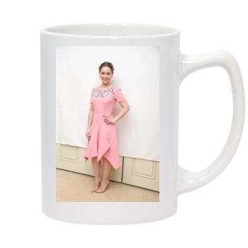 Emilia Clarke 14oz White Statesman Mug