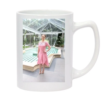 Emilia Clarke 14oz White Statesman Mug