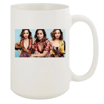 Emilia Clarke 15oz White Mug