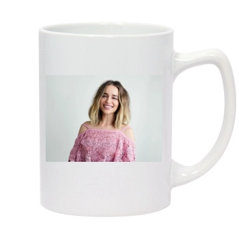 Emilia Clarke 14oz White Statesman Mug