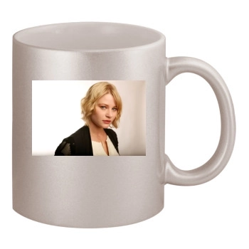 Emilie de Ravin 11oz Metallic Silver Mug