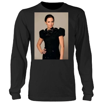 Emily Blunt Men's Heavy Long Sleeve TShirt