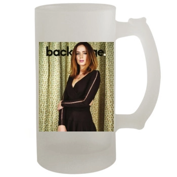 Emily Blunt 16oz Frosted Beer Stein