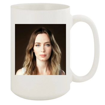 Emily Blunt 15oz White Mug