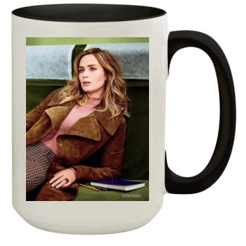 Emily Blunt 15oz Colored Inner & Handle Mug