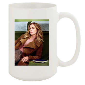 Emily Blunt 15oz White Mug