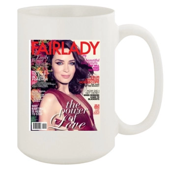 Emily Blunt 15oz White Mug