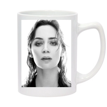 Emily Blunt 14oz White Statesman Mug