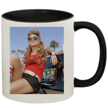 Fergie 11oz Colored Inner & Handle Mug