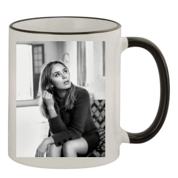 Emily Blunt 11oz Colored Rim & Handle Mug
