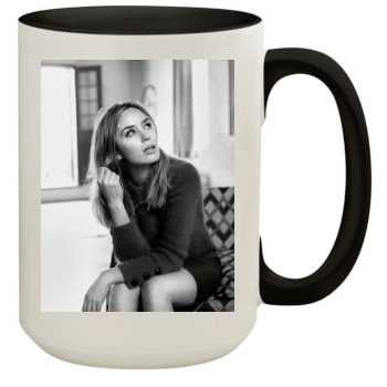 Emily Blunt 15oz Colored Inner & Handle Mug