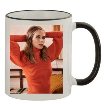 Emily Blunt 11oz Colored Rim & Handle Mug