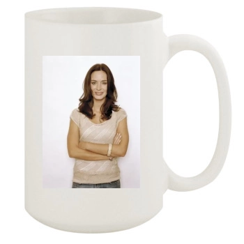 Emily Blunt 15oz White Mug