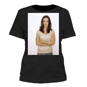 Emily Blunt Women's Cut T-Shirt