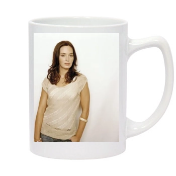 Emily Blunt 14oz White Statesman Mug