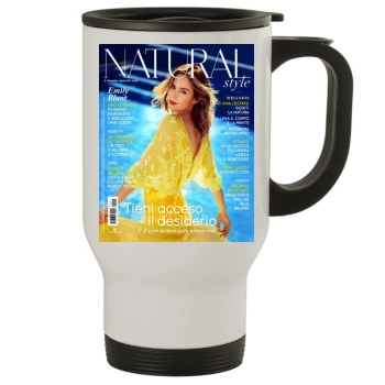 Emily Blunt Stainless Steel Travel Mug