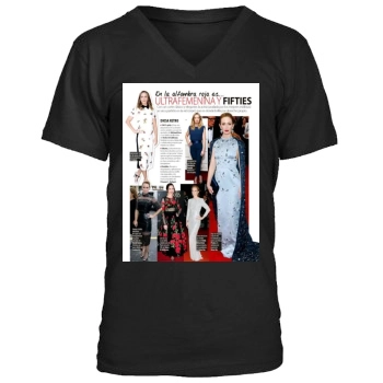 Emily Blunt Men's V-Neck T-Shirt