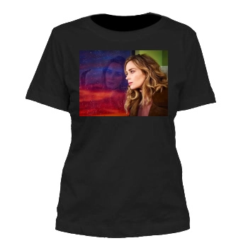 Emily Blunt Women's Cut T-Shirt