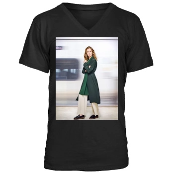 Emily Blunt Men's V-Neck T-Shirt