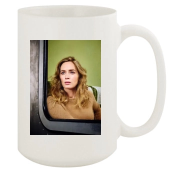 Emily Blunt 15oz White Mug