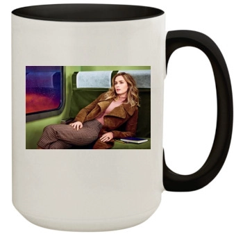 Emily Blunt 15oz Colored Inner & Handle Mug