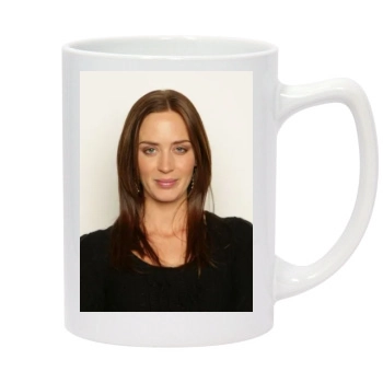 Emily Blunt 14oz White Statesman Mug