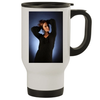 Emily Blunt Stainless Steel Travel Mug