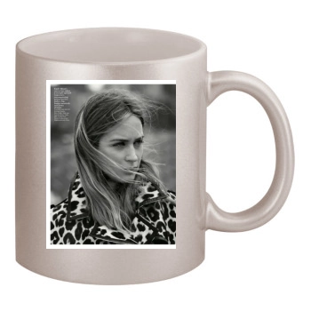 Emily Blunt 11oz Metallic Silver Mug