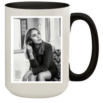 Emily Blunt 15oz Colored Inner & Handle Mug