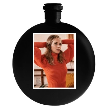 Emily Blunt Round Flask