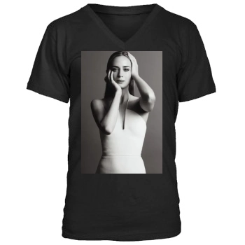 Emily Blunt Men's V-Neck T-Shirt