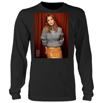 Emily Blunt Men's Heavy Long Sleeve TShirt