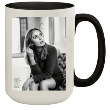Emily Blunt 15oz Colored Inner & Handle Mug