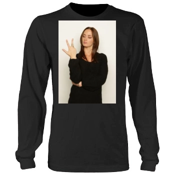 Emily Blunt Men's Heavy Long Sleeve TShirt