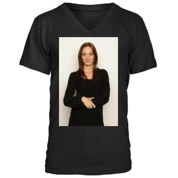 Emily Blunt Men's V-Neck T-Shirt