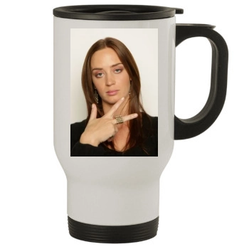 Emily Blunt Stainless Steel Travel Mug