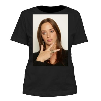 Emily Blunt Women's Cut T-Shirt