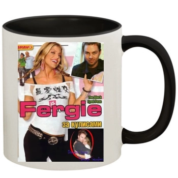 Fergie 11oz Colored Inner & Handle Mug