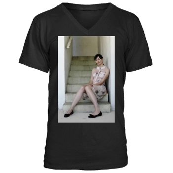 Emily Mortimer Men's V-Neck T-Shirt