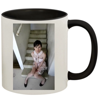 Emily Mortimer 11oz Colored Inner & Handle Mug