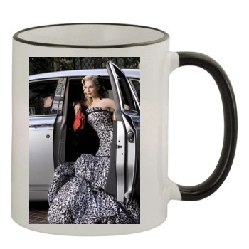 Emily Procter 11oz Colored Rim & Handle Mug