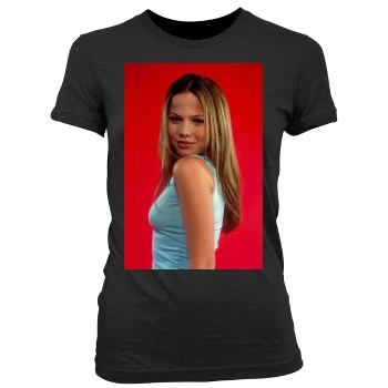 Tammin Sursok Women's Junior Cut Crewneck T-Shirt