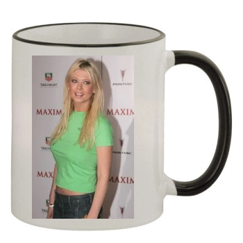 Tara Reid 11oz Colored Rim & Handle Mug