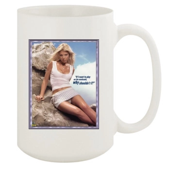 Tara Reid 15oz White Mug