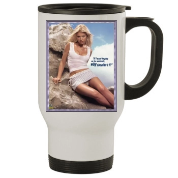 Tara Reid Stainless Steel Travel Mug