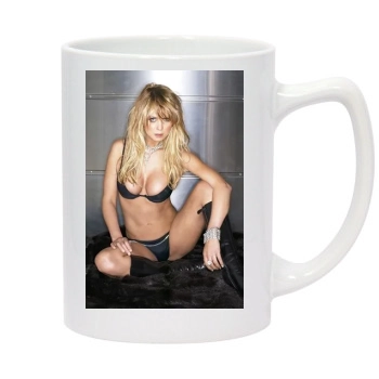 Tara Reid 14oz White Statesman Mug