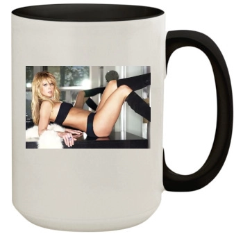 Tara Reid 15oz Colored Inner & Handle Mug